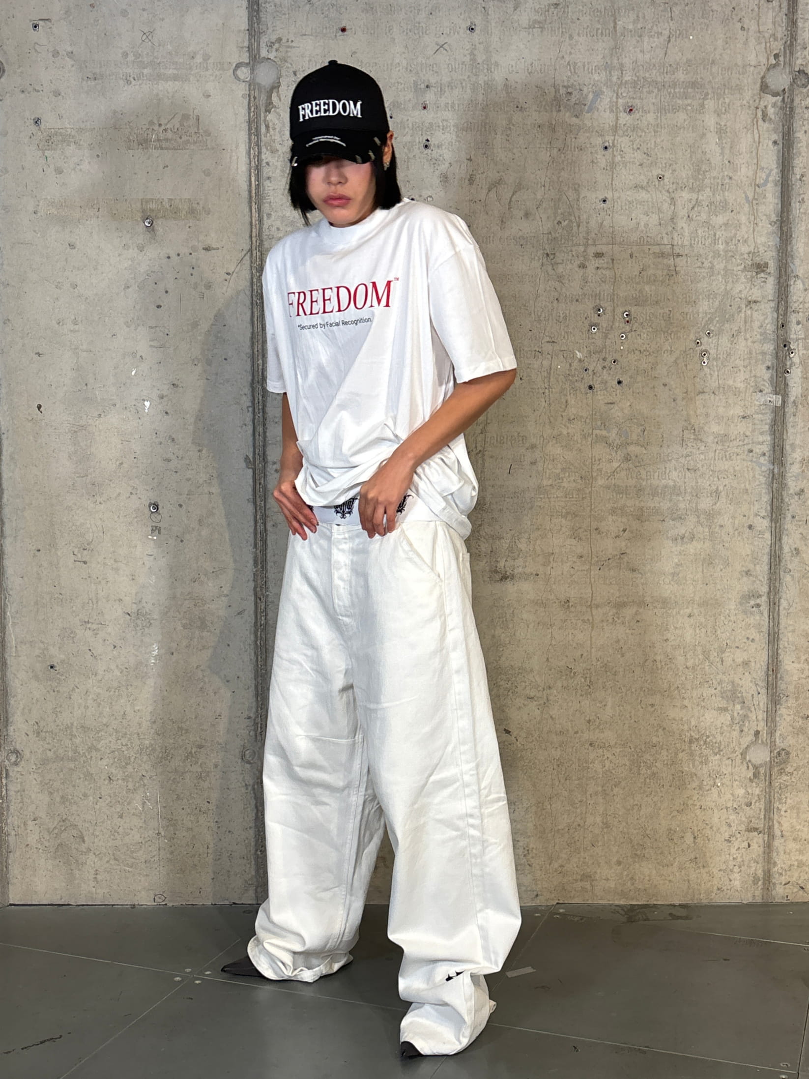 Streetwear photoshoot featuring OUTLW USA clothing