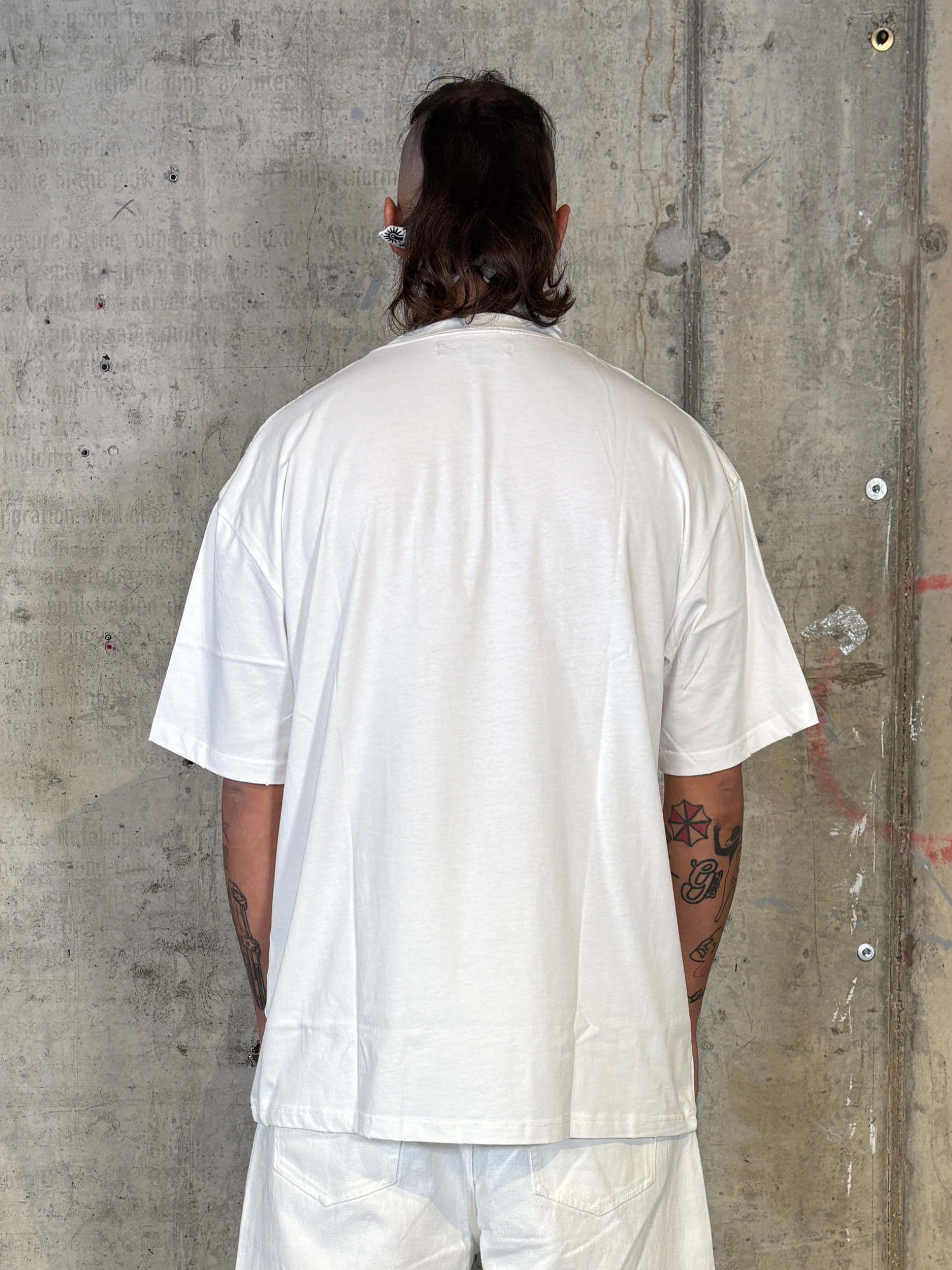 Streetwear photoshoot featuring OUTLW USA clothing