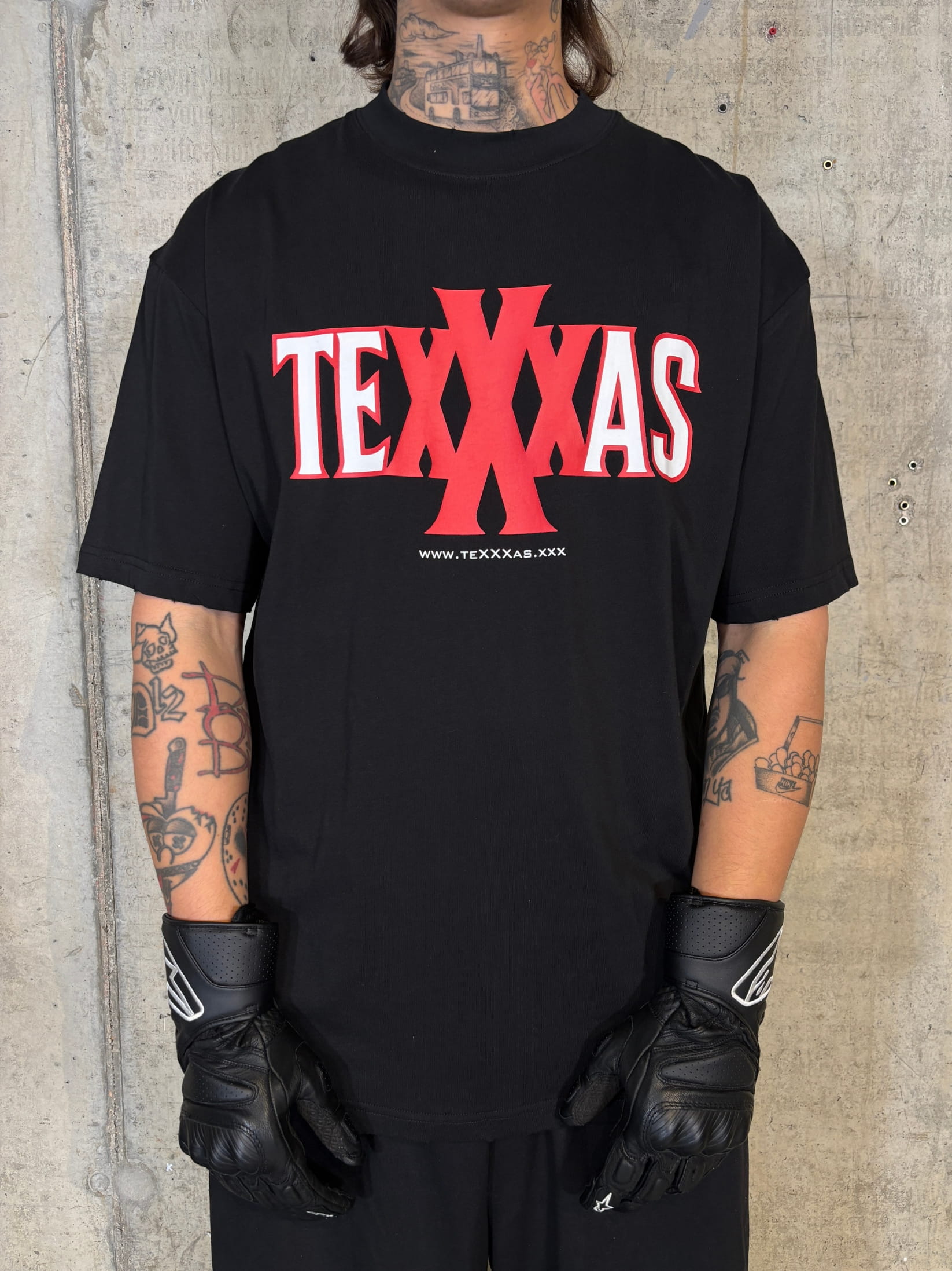 Streetwear photoshoot featuring OUTLW USA clothing