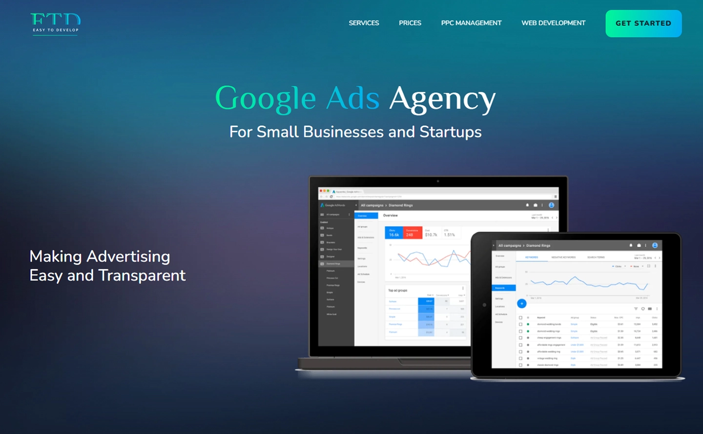 EasyToDev Website Design and Development