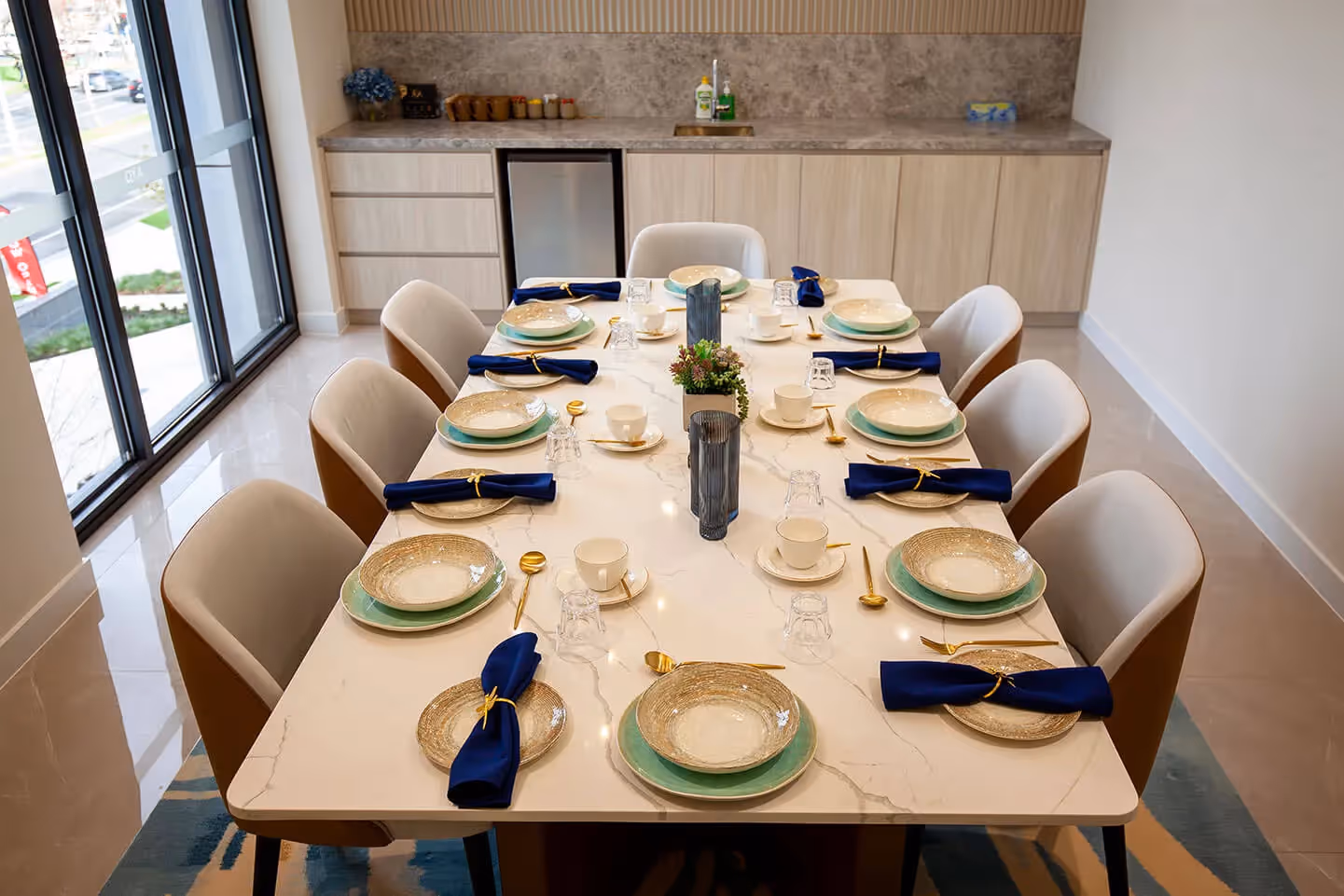 Oxa Care's private dining room available to residents