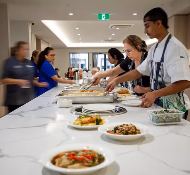 Buffet at Oxa Care