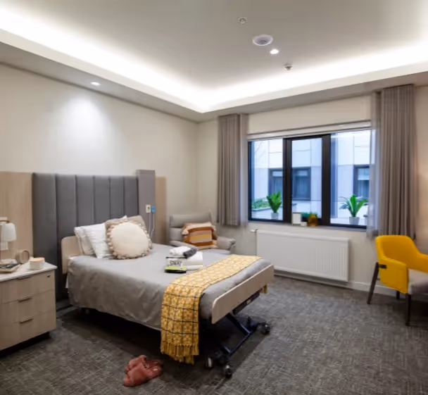 Oxa Care residential stay bedroom