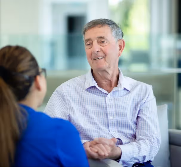 Oxa Care nurse providing care to resident