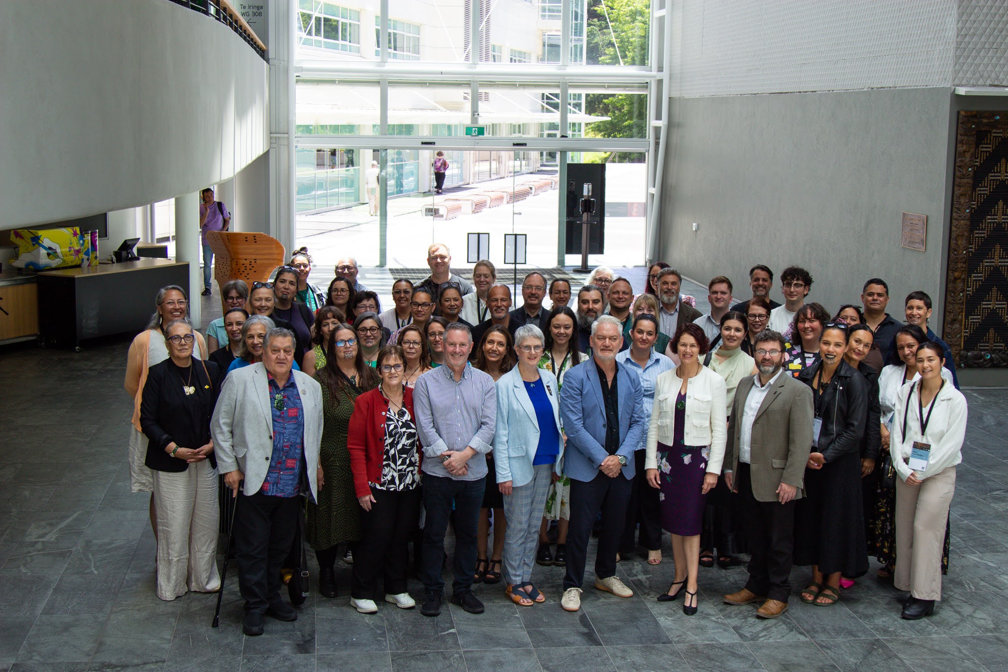 Aotearoa delegates at the Taikura Summit