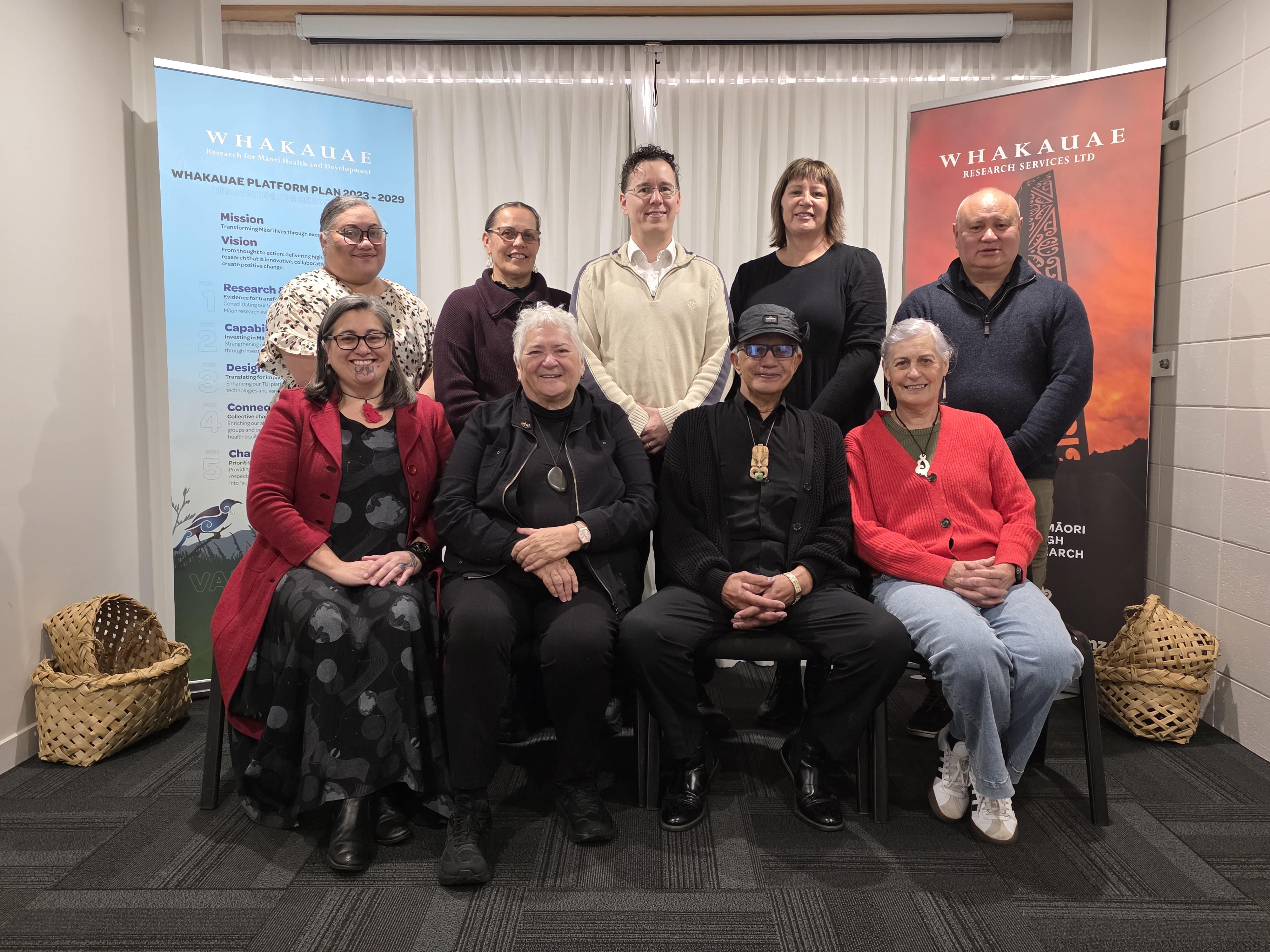 Visit to Whakauae by members of the Brain Research Centre, University of Auckland