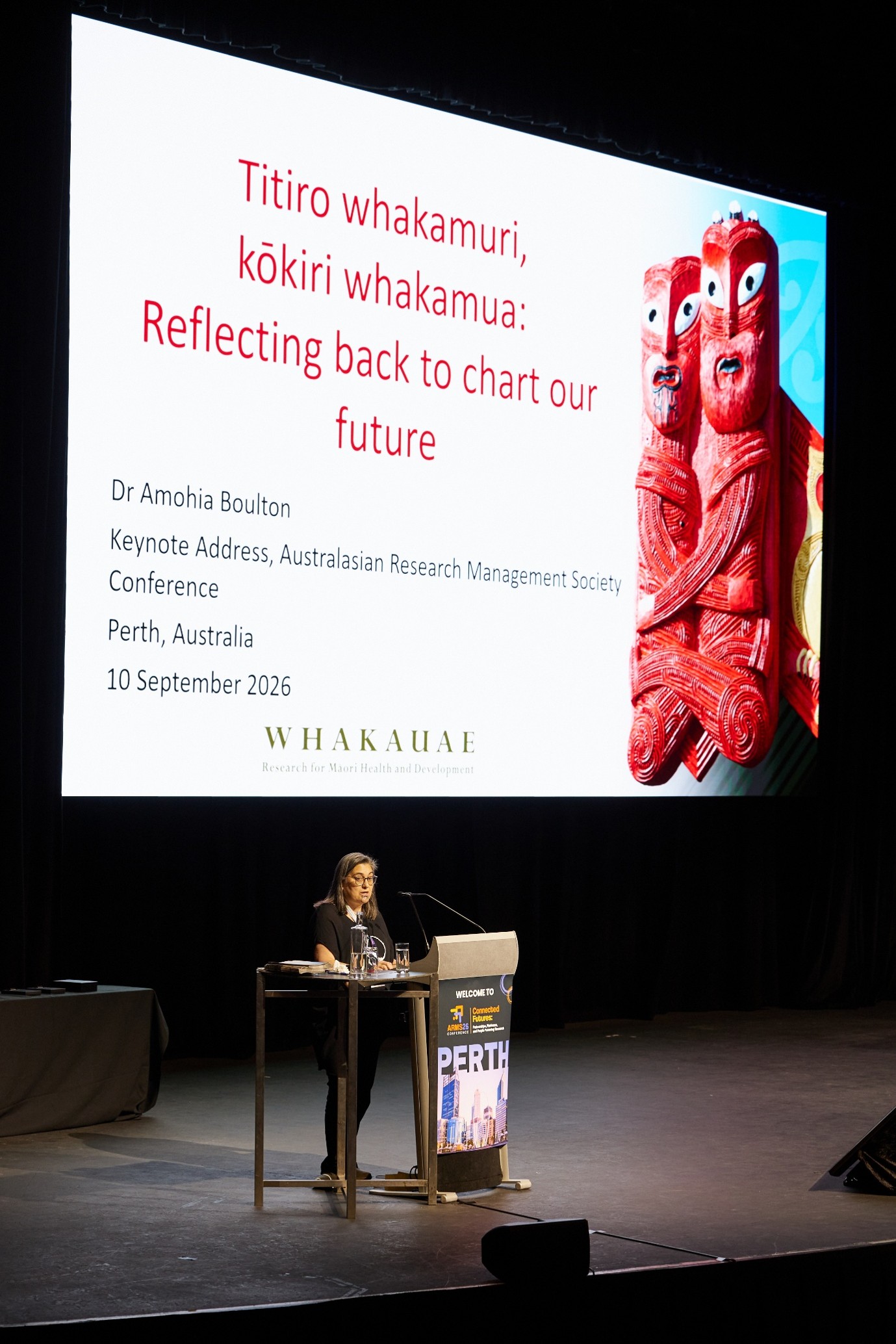 Showcasing Whakauae at the Australasian Research Management Society (ARMS) Conference 2026