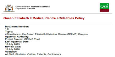 Erideables Policy
