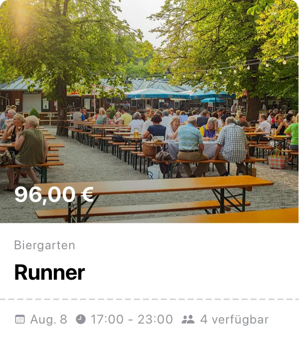 Belastbare Runner für Gastronomie und Events