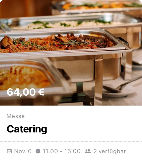 Catering Personal buchen