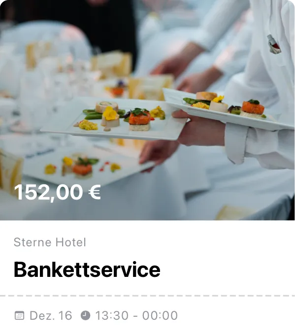 Erfahrenes Servicepersonal