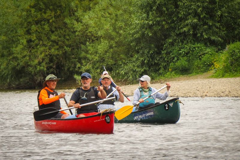 Glasbury to Hereford Multi Day Canoe Adventures