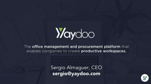 Yaydoo – AI/ML/Big Data Pitch Deck