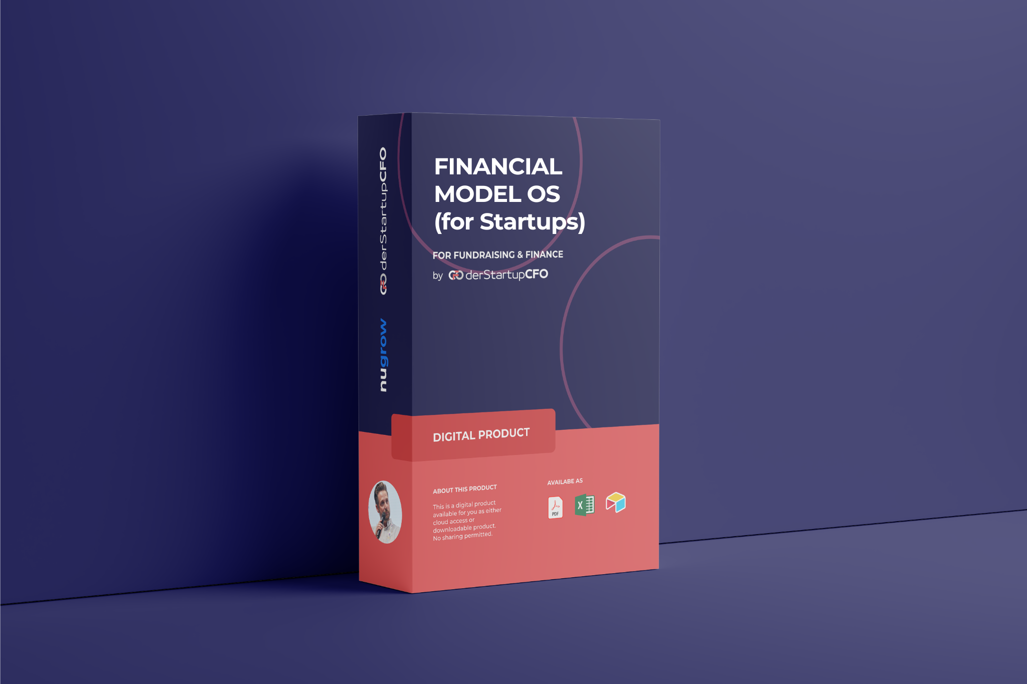 Financial Model OS für Startups [Freebie] – Produkt von DerStartupCFO