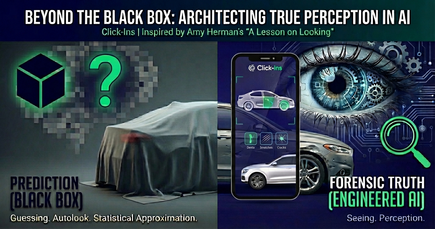 Perception in Visual Intelligence Concept