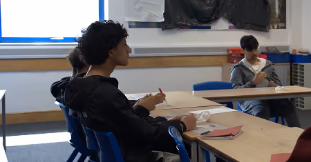 Students sTudying A level Maths at Xcelerate academy ttuition derby