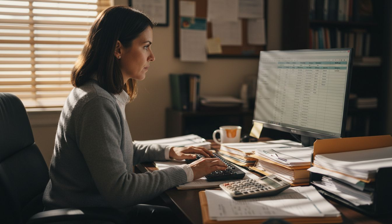 Payroll specialist handling HR outsourcing tasks