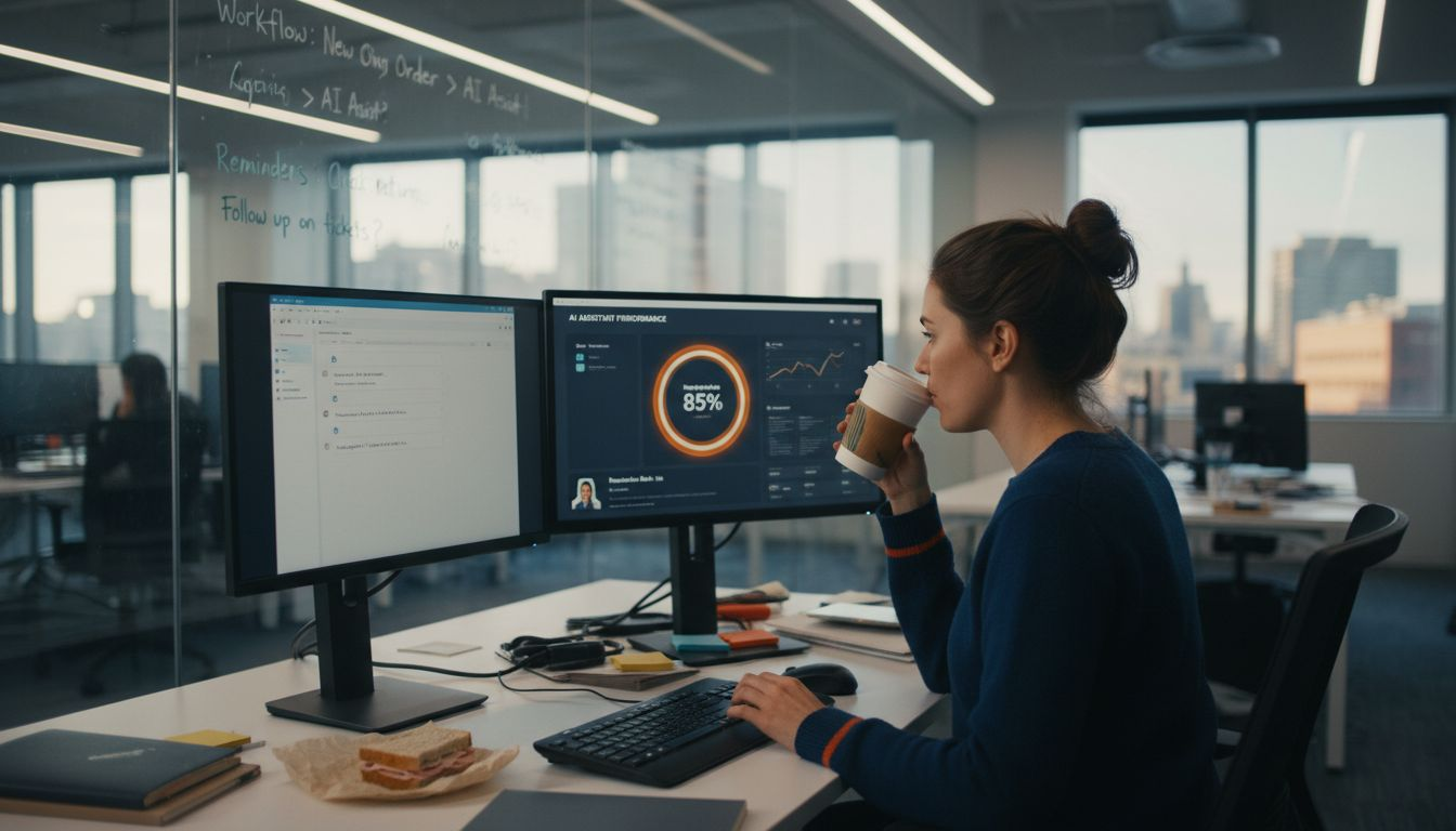 E-commerce agent uses AI and chat dashboard