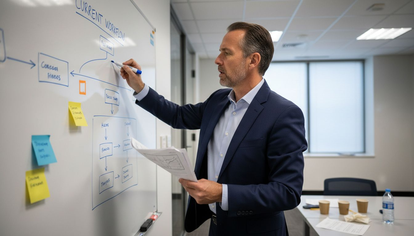 Manager mapping workflows for assessment