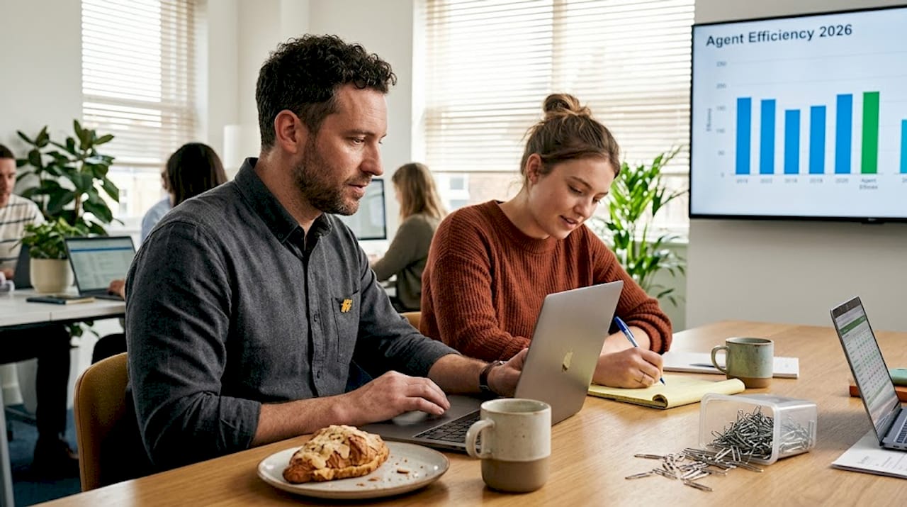 Team lead balancing AI and teamwork