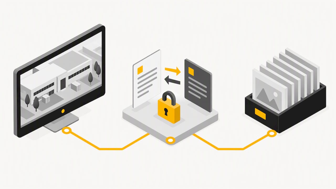 Virtual visit evidence moving through verification stages