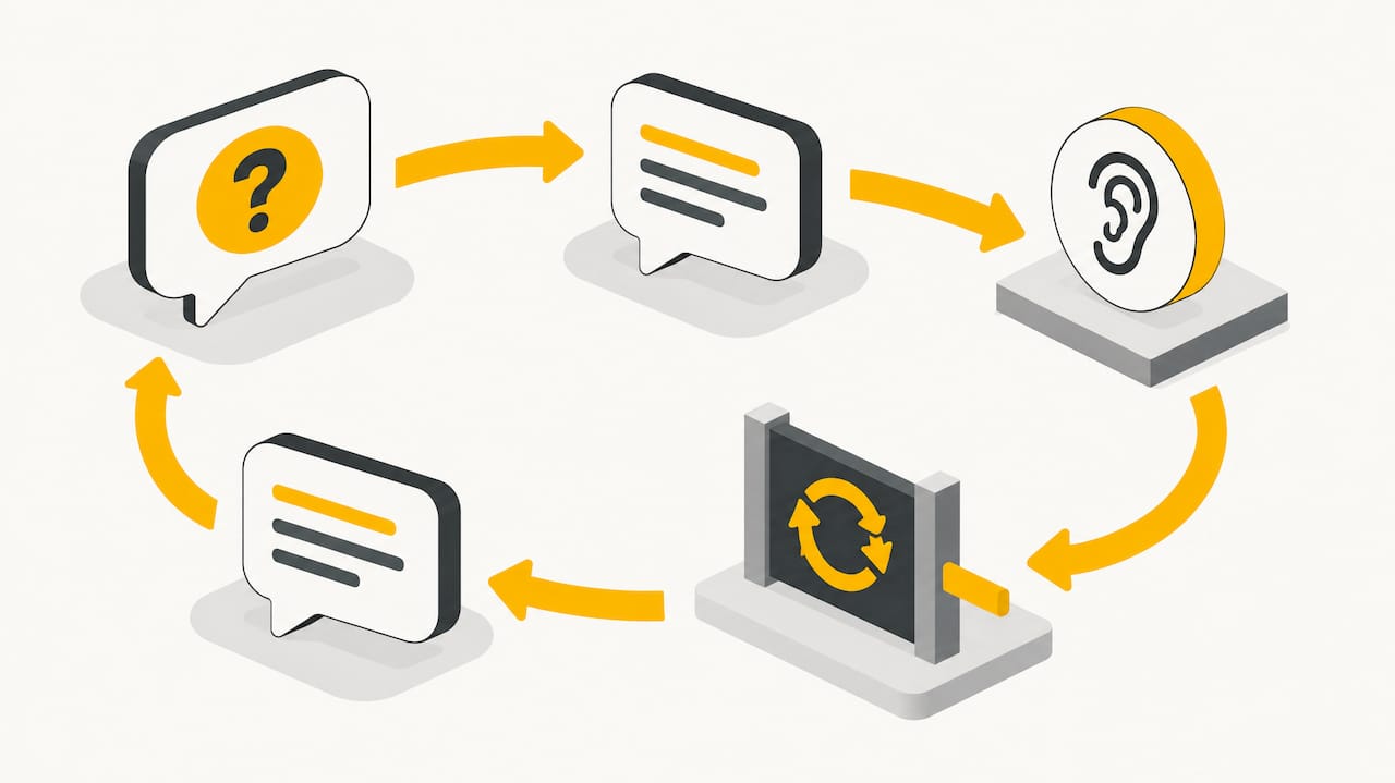 Teach-back feedback loop for agent training