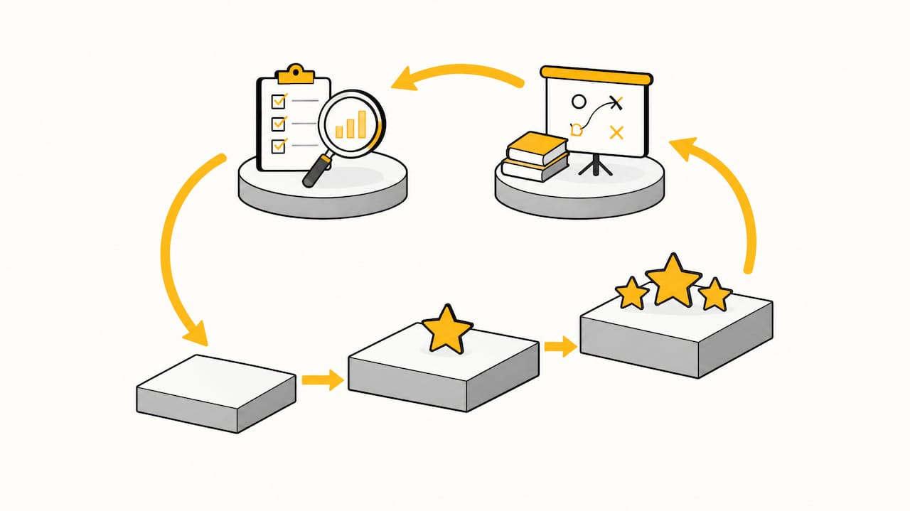 Career progression linked to coaching improvement