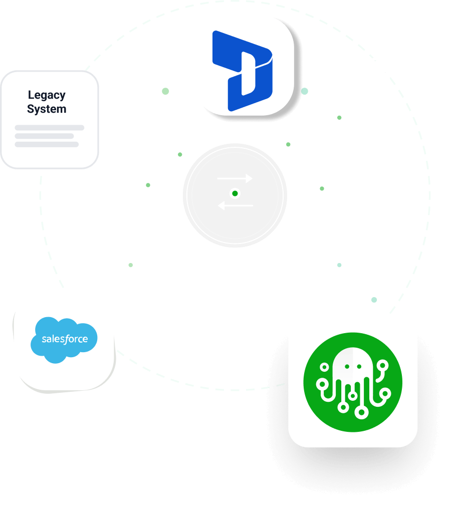 blurred laptop with icons on it