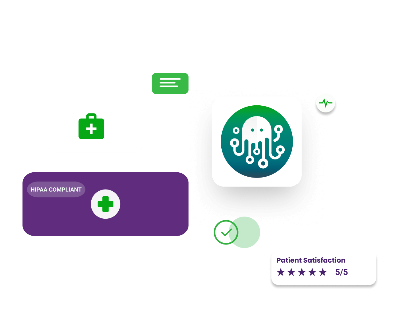 blurred laptop with icons on it