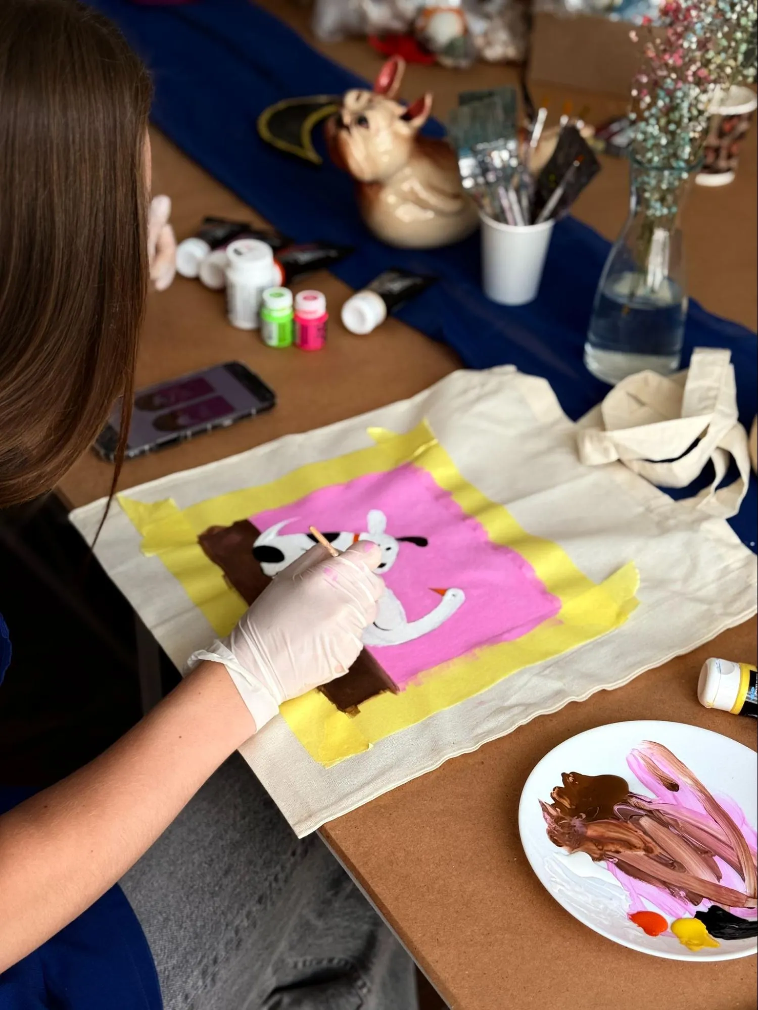 малювання на тканині київ