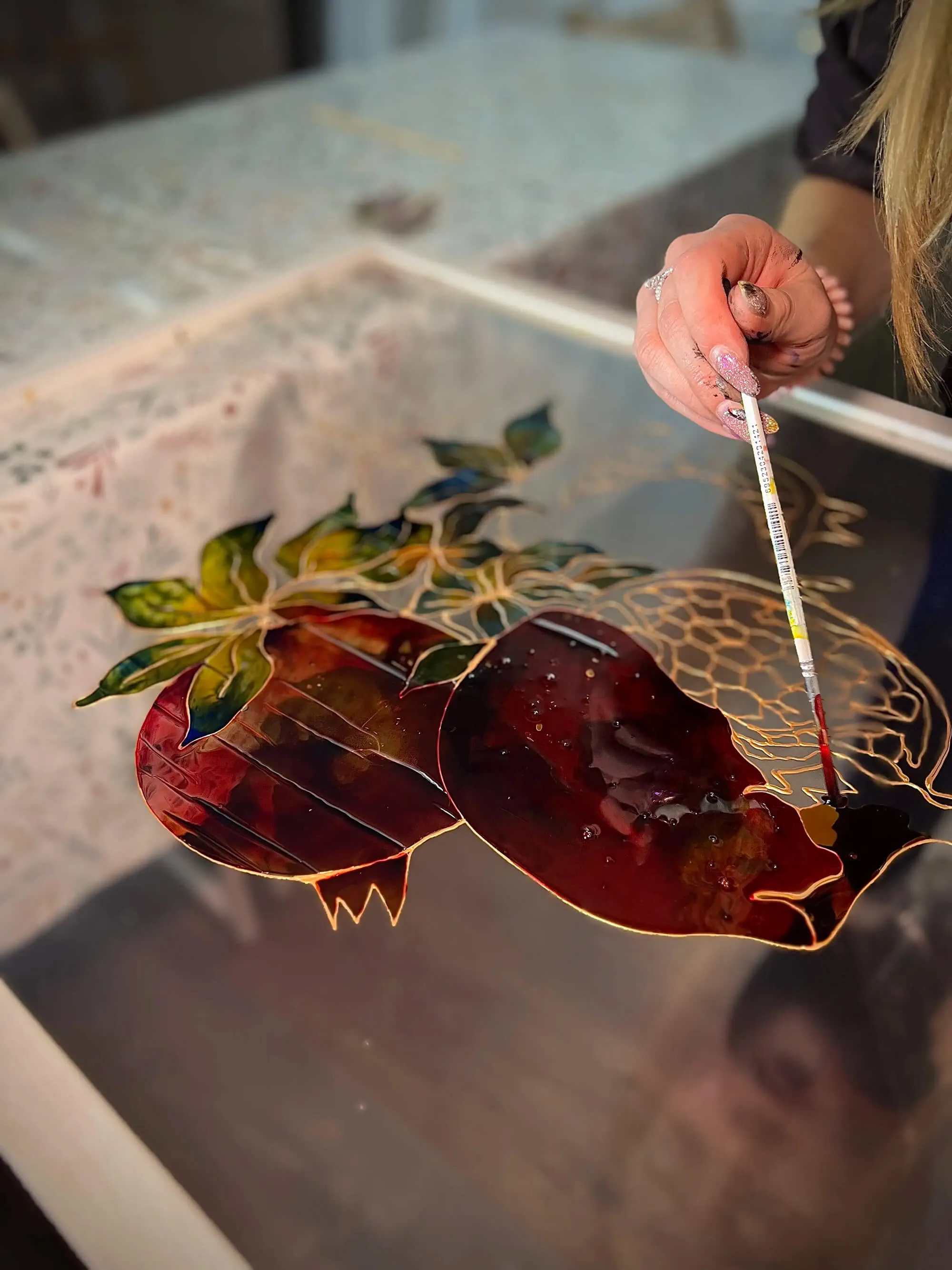 майстер клас вітражний розпис