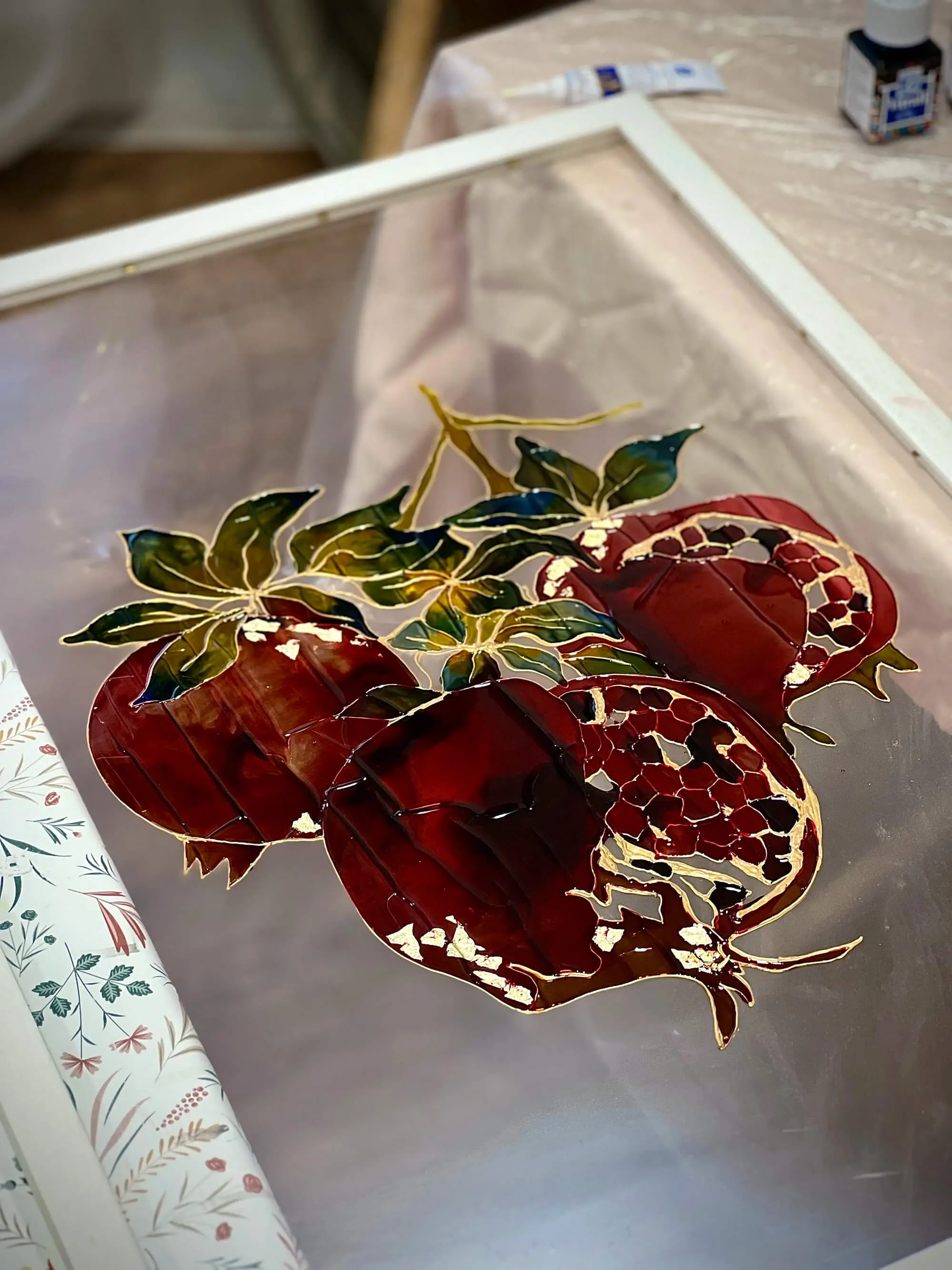 майстер клас вітражний розпис