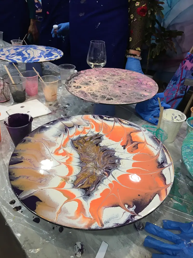 флюїд арт майстер клас київ