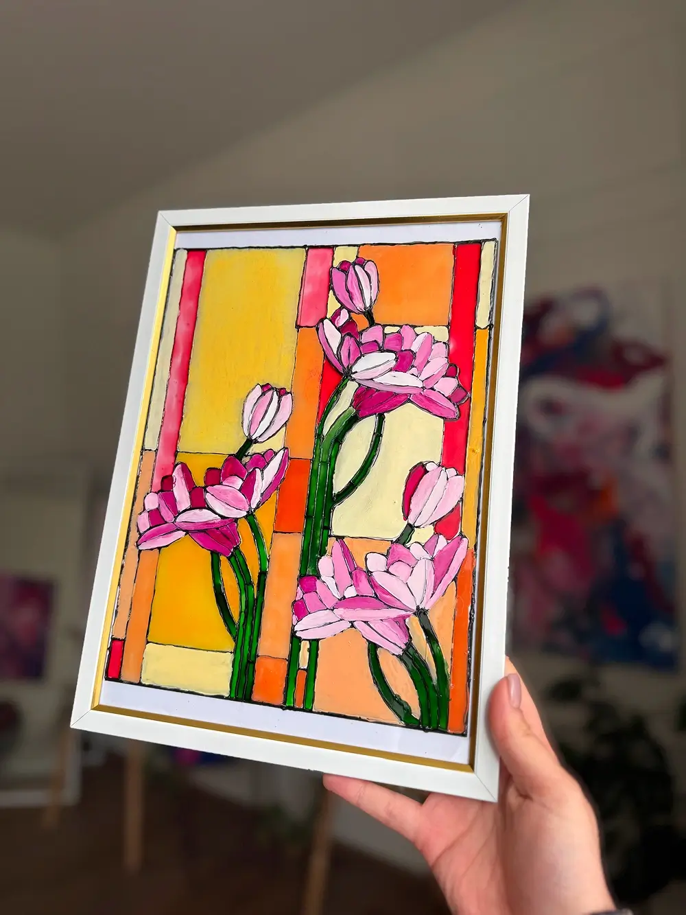 вітражний розпис мк