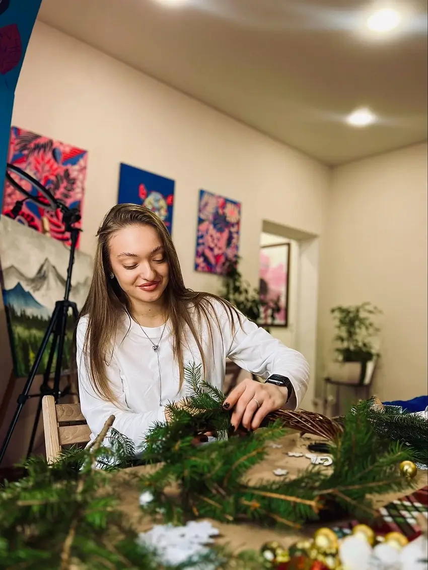 новорічний декор своїми руками