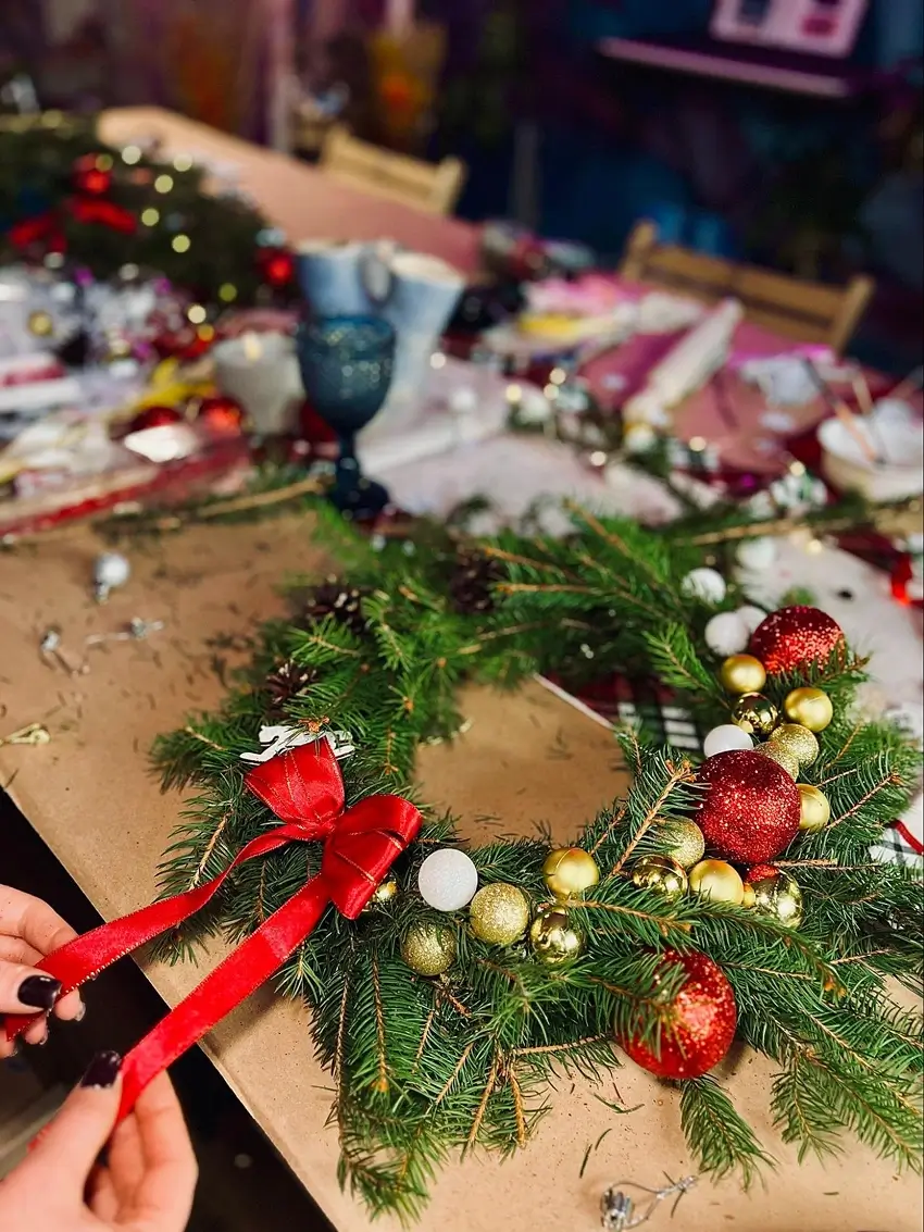 різдвяний декор майстер клас