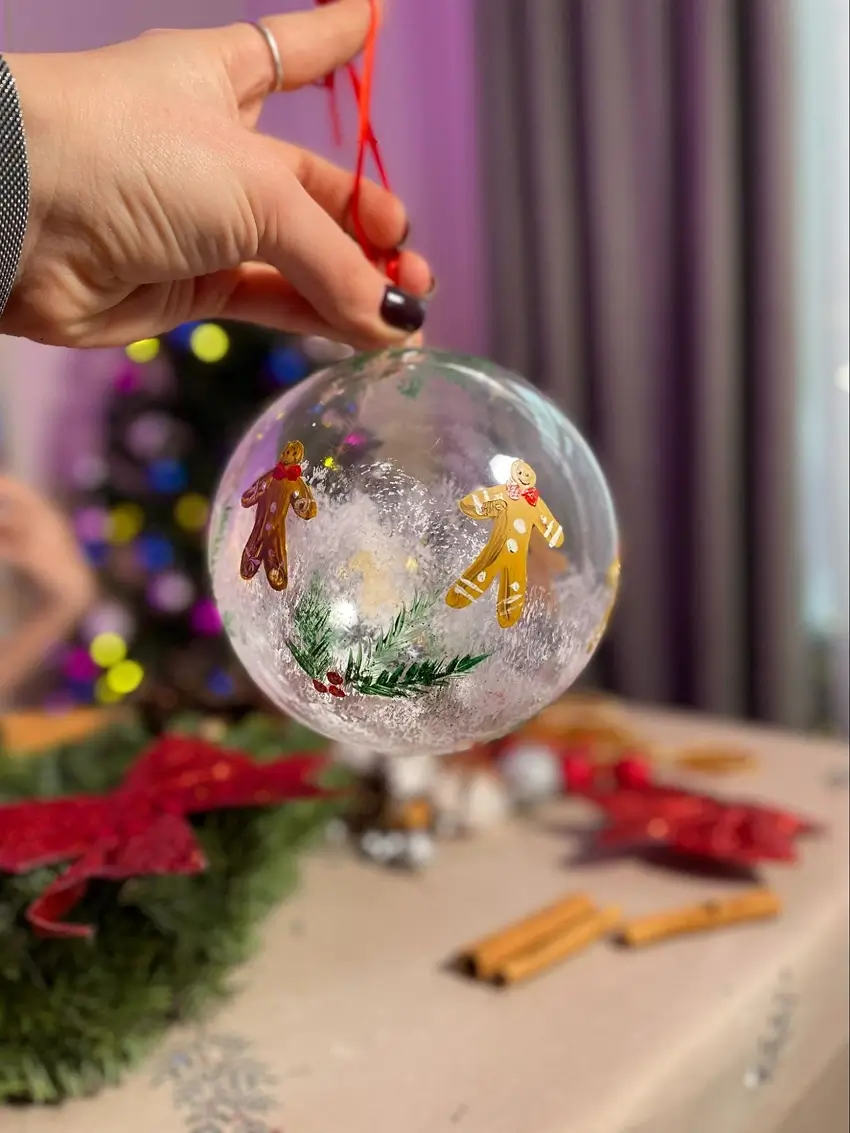  розпис ялинкових прикрас київ