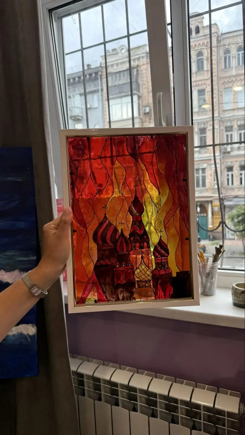 малювання на склі київ