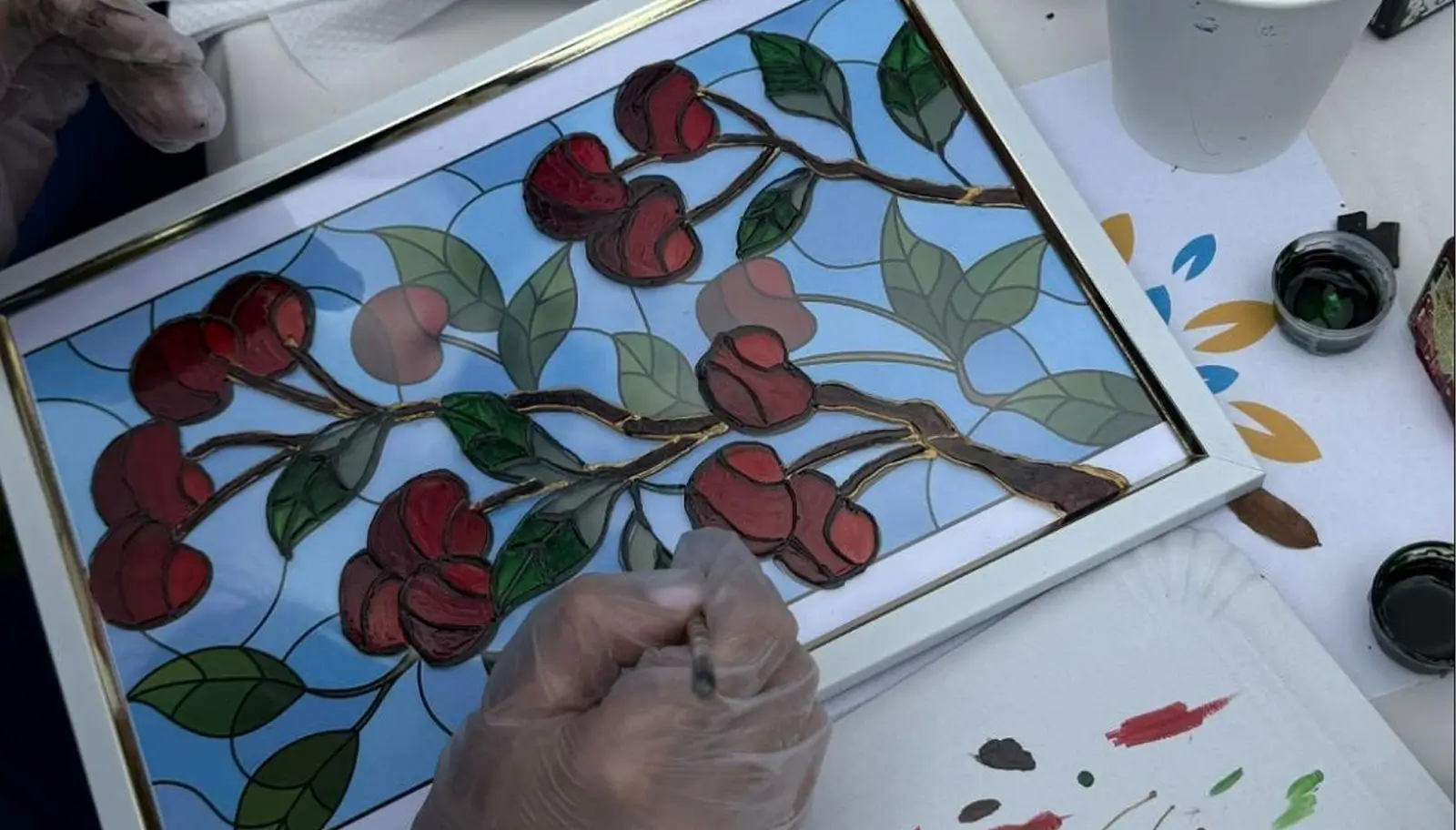 розпис ялинкових прикрас київ майстер клас