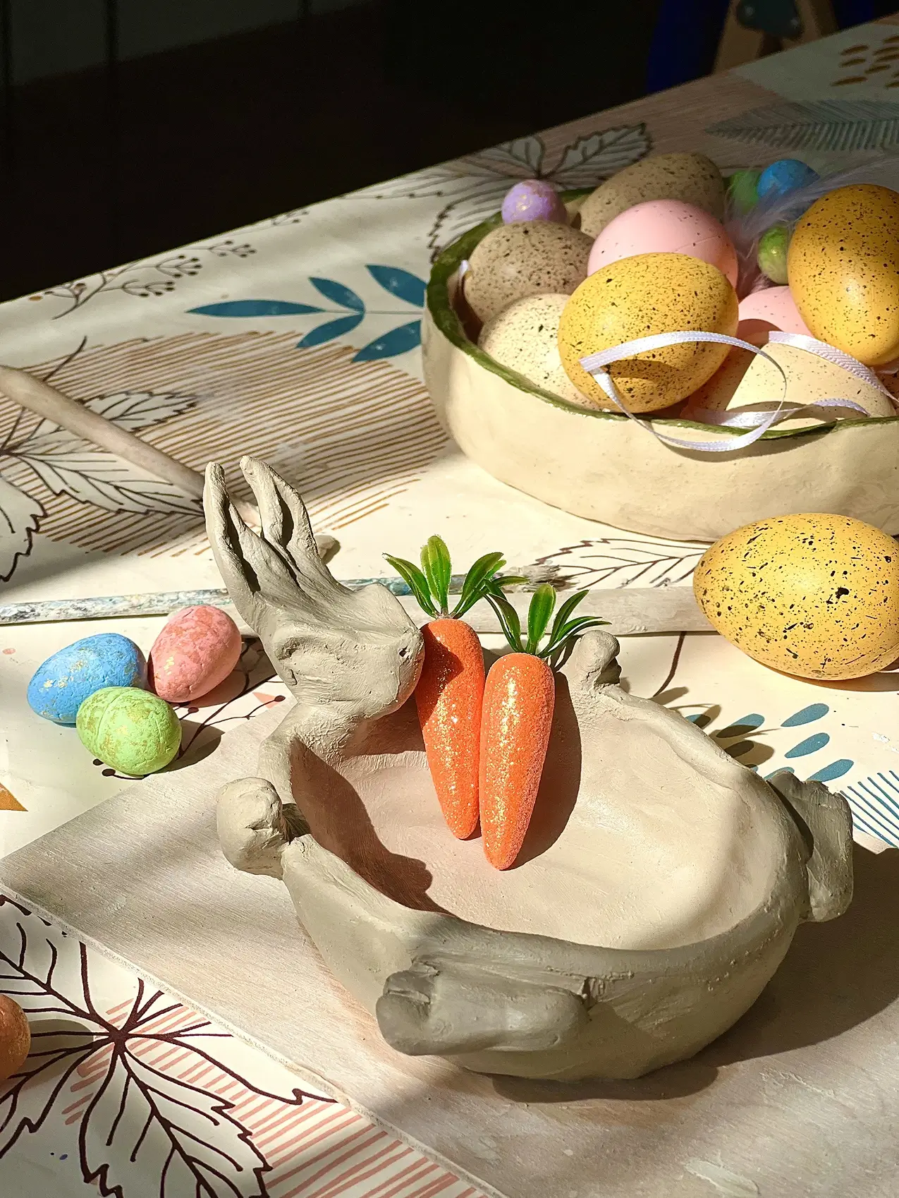 Ліпка з глини + розпис