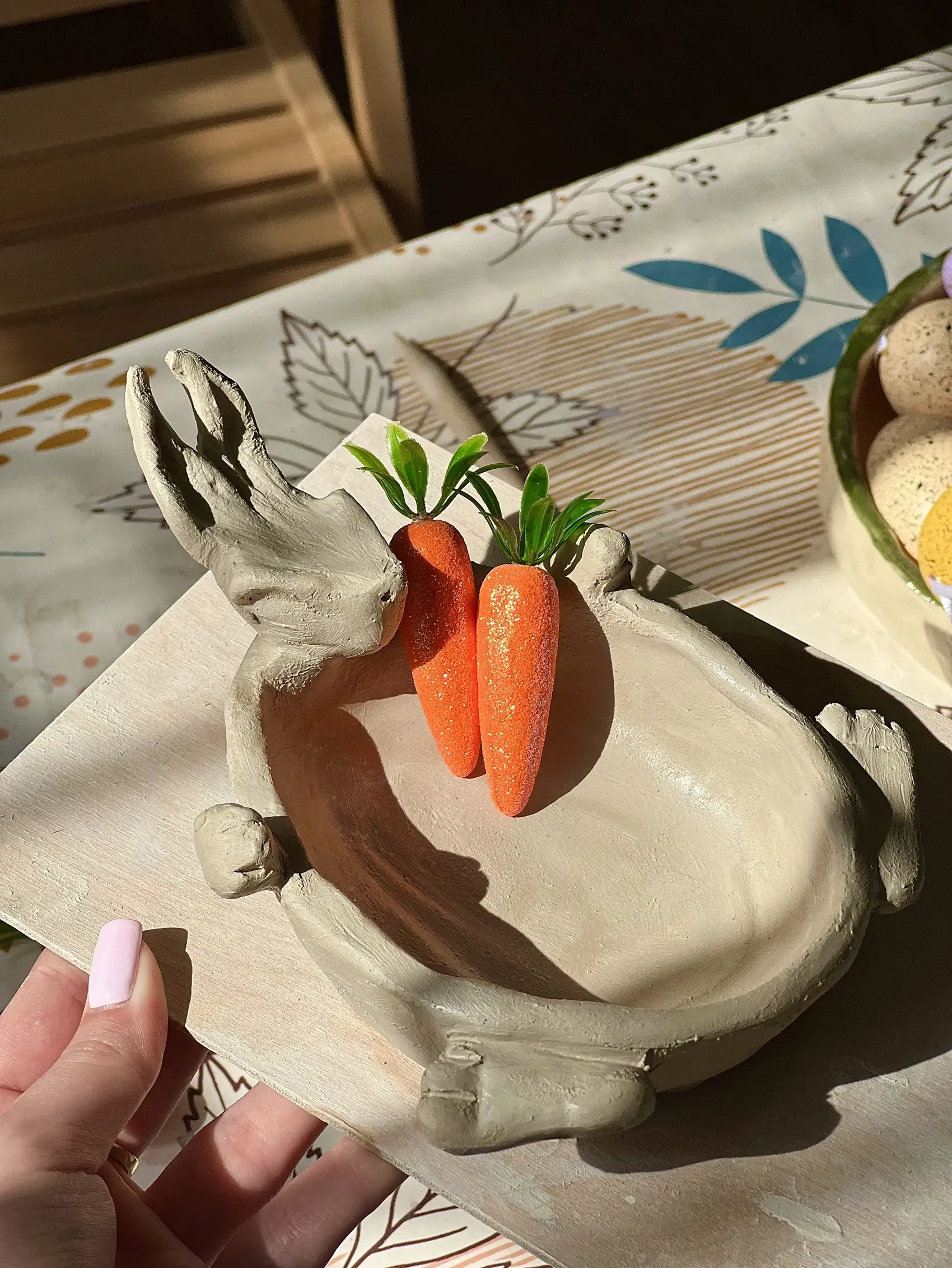 ліпка з глини та розпис 