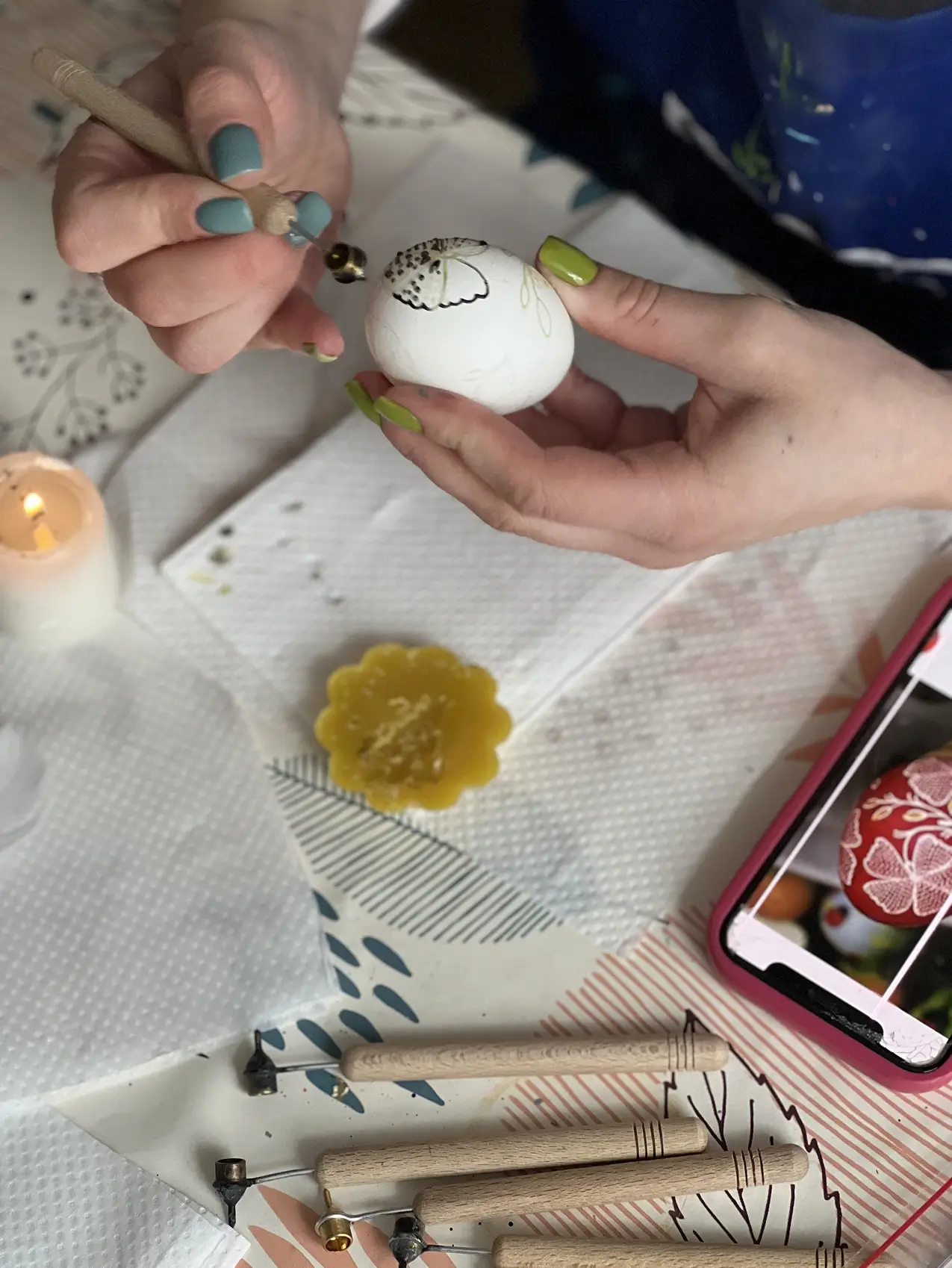 Розпис великодніх яєць