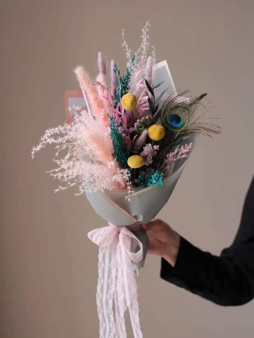 Букет із сухоцвітів 