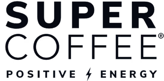 Super coffee positive energy logo