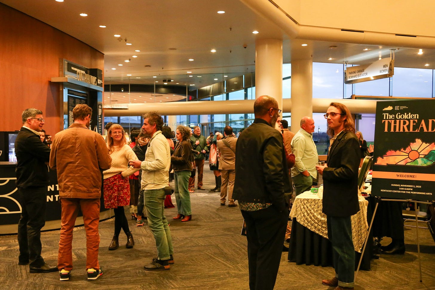  The Golden Thread 2025 reception. Photo by Hannah Almon Matangos. 