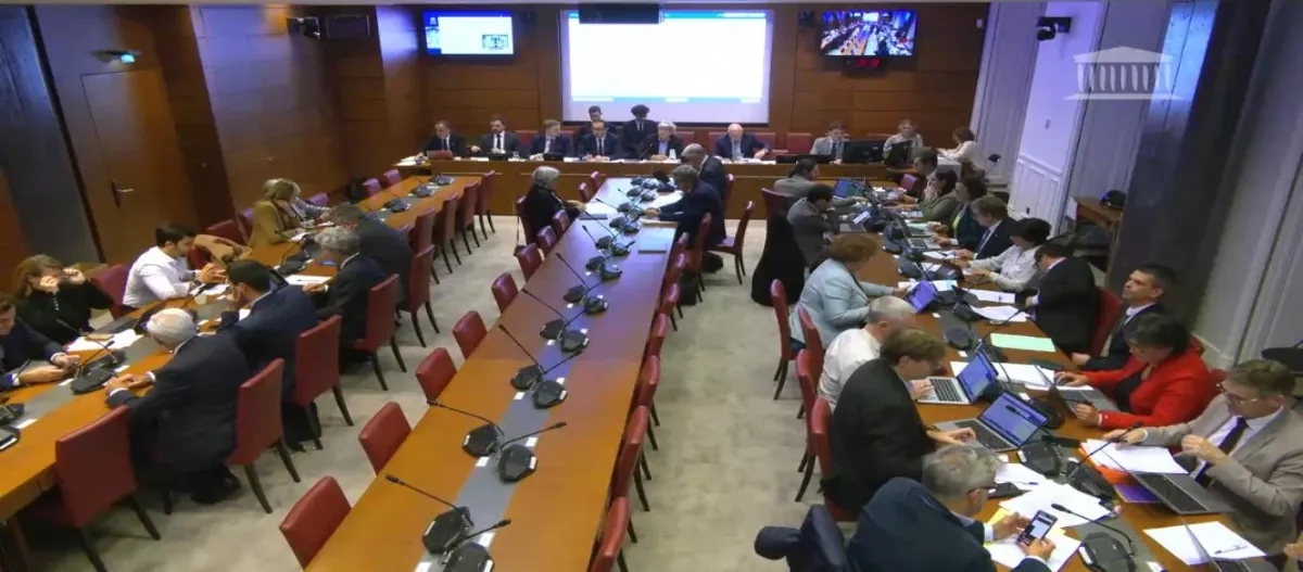 Comité des finances 2025-2026 traitant la loi des finances 2026