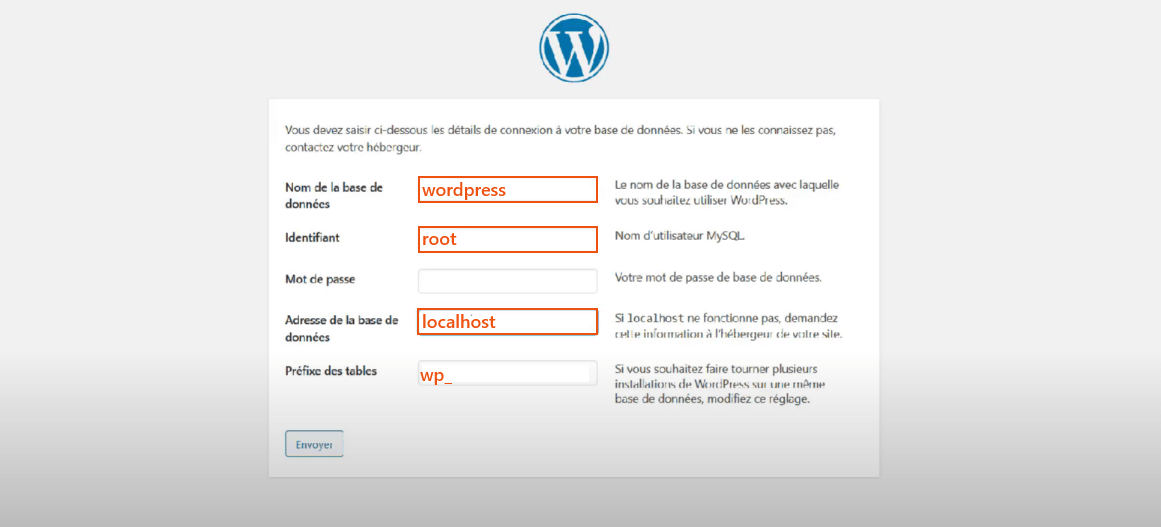 installation wordpress manuellement