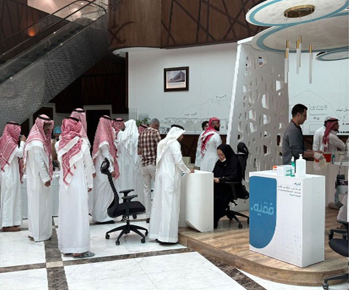Fakeeh Group – Madinah conducted a community health awareness initiative through a visit to the Madinah Development Authority on August 27, 2025.