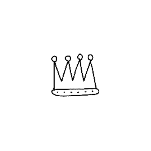 Rep your city with this crown tattoo from our Brooklyn Collection.