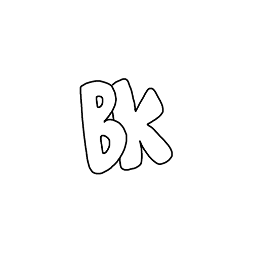 BK graffiti tag tattoo from our Brooklyn Collection.